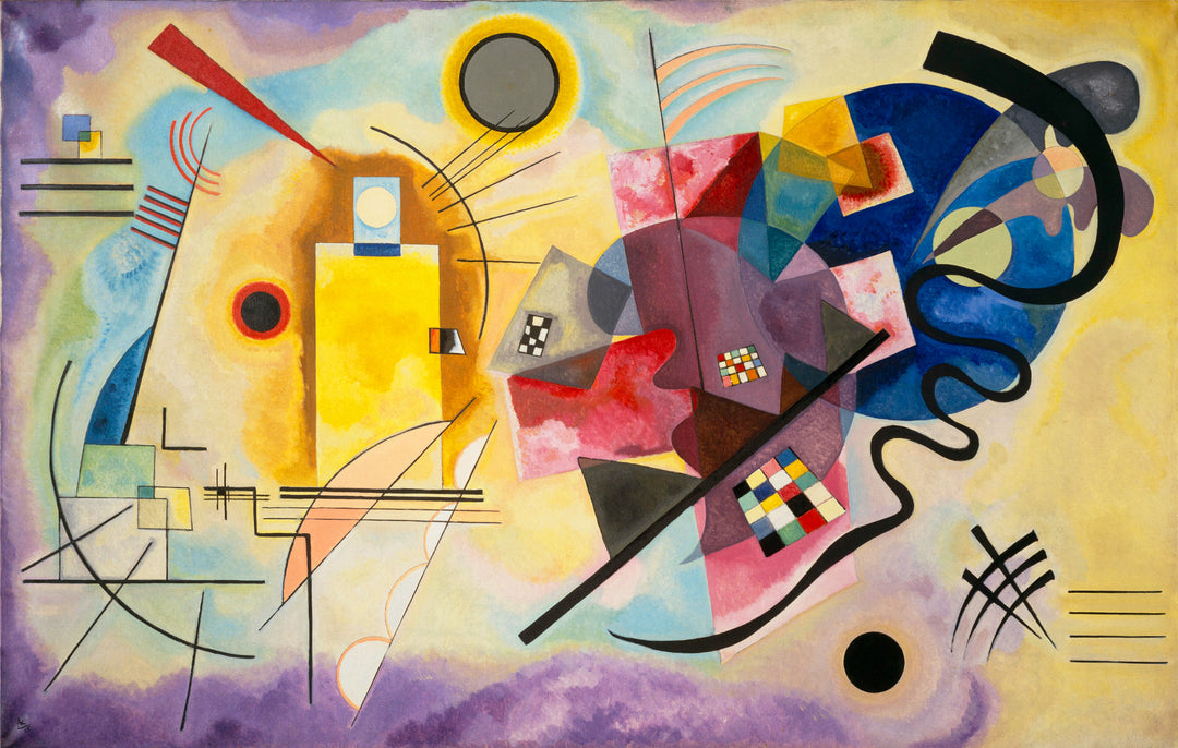 Yellow, Red, and Blue - Kandinsky