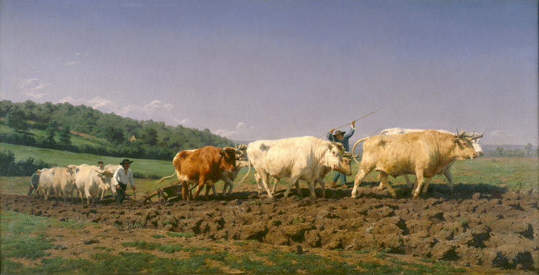 Plowing in the Nivernais - Rosa Bonheur