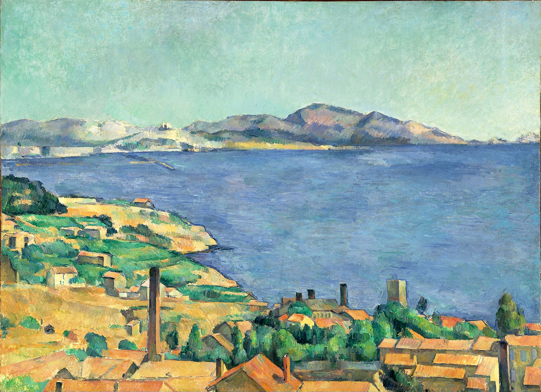 The Bay of Marseille, Seen from L'Estaque - Paul Cézanne