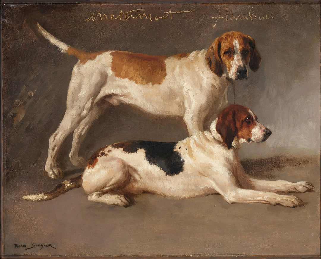 Metamort and Flambeau - Rosa Bonheur