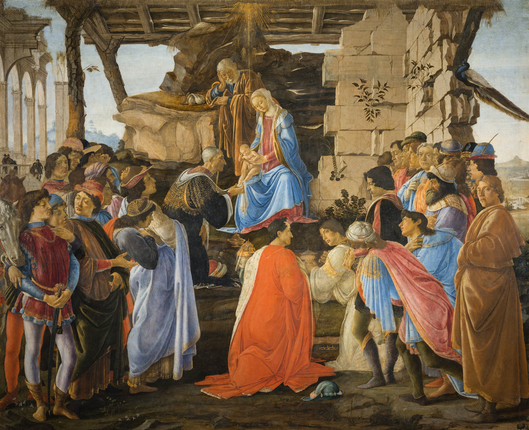Adoración de los Magos, Sandro Botticelli