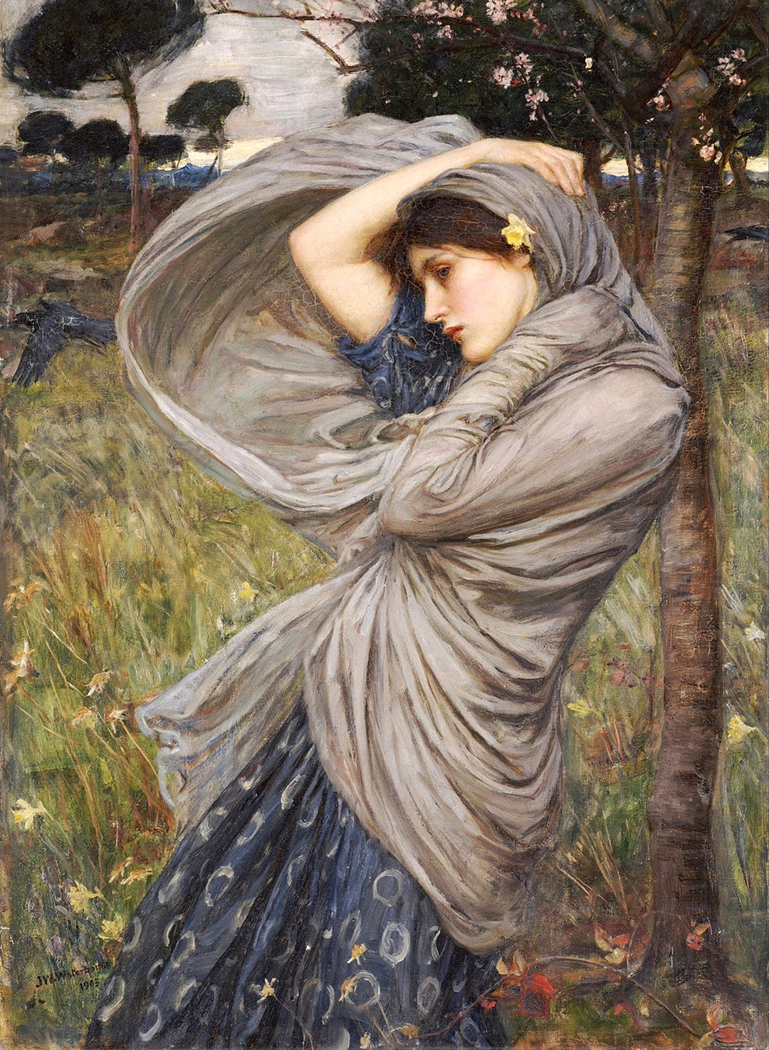 Boreas by Waterhouse