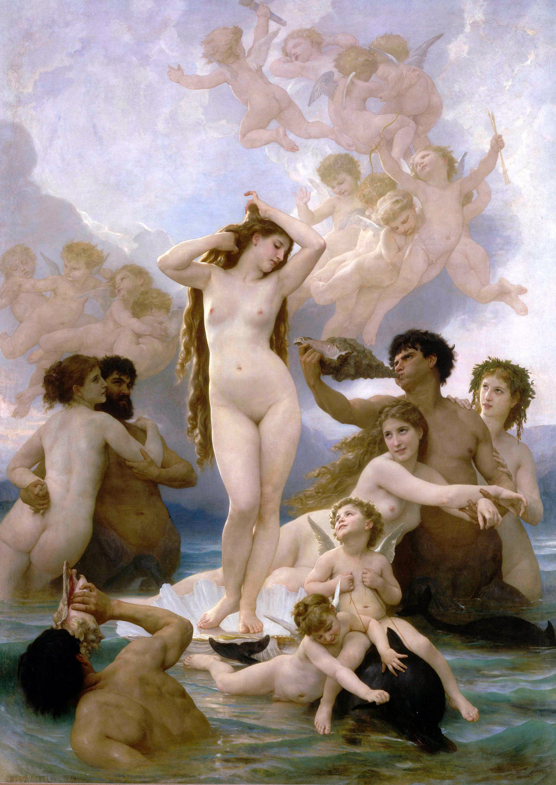 The Birth of Venus - Bouguereau