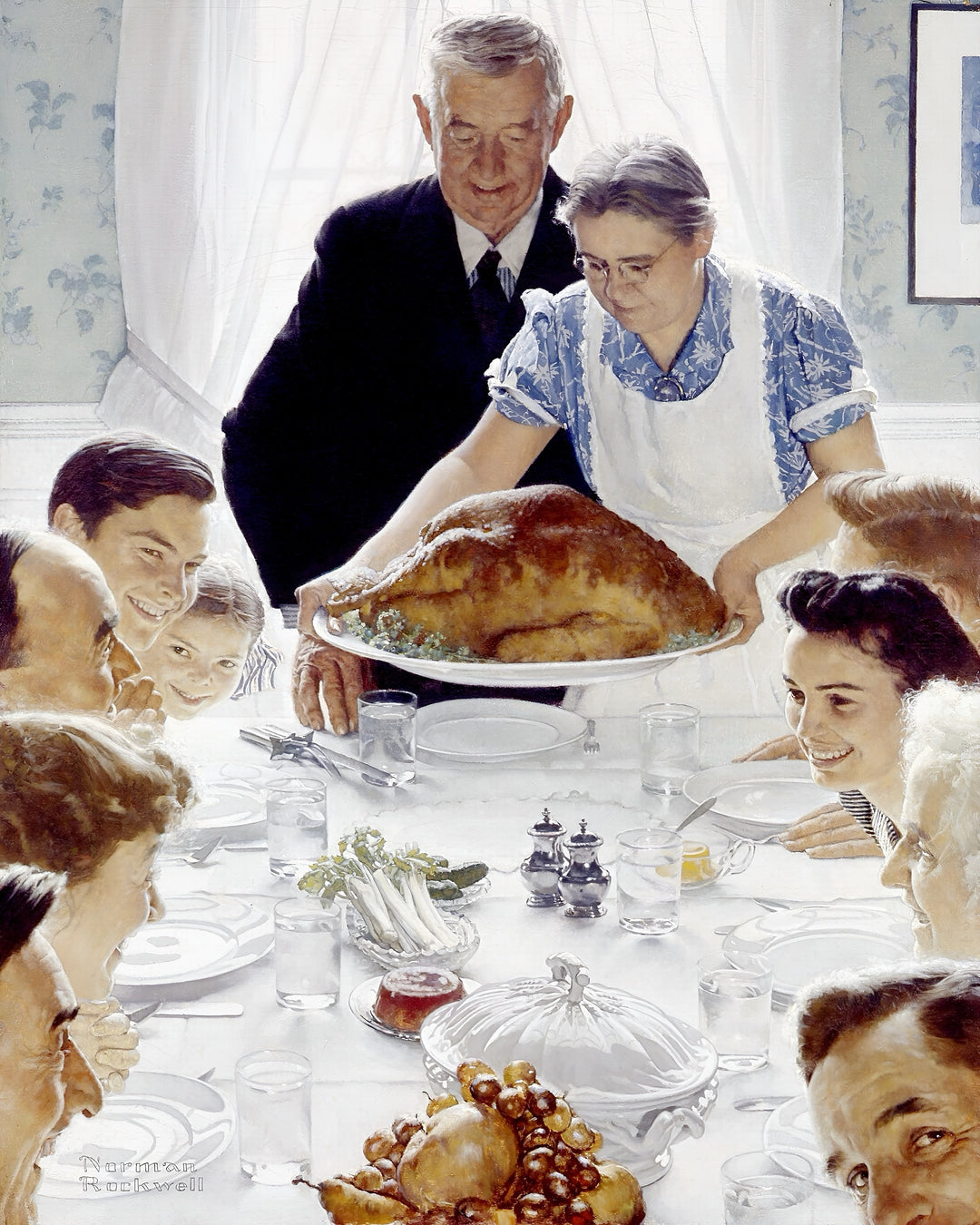 Freedom from Want - Norman Rockwell