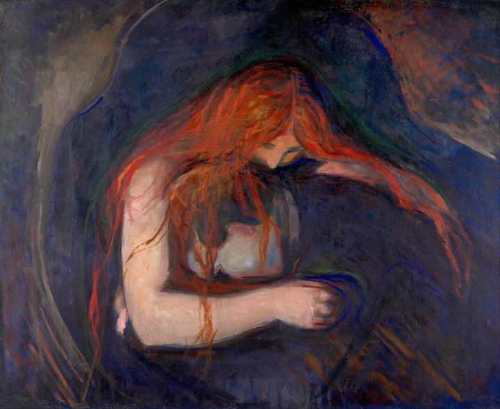 Love and Pain by Edvard Munch