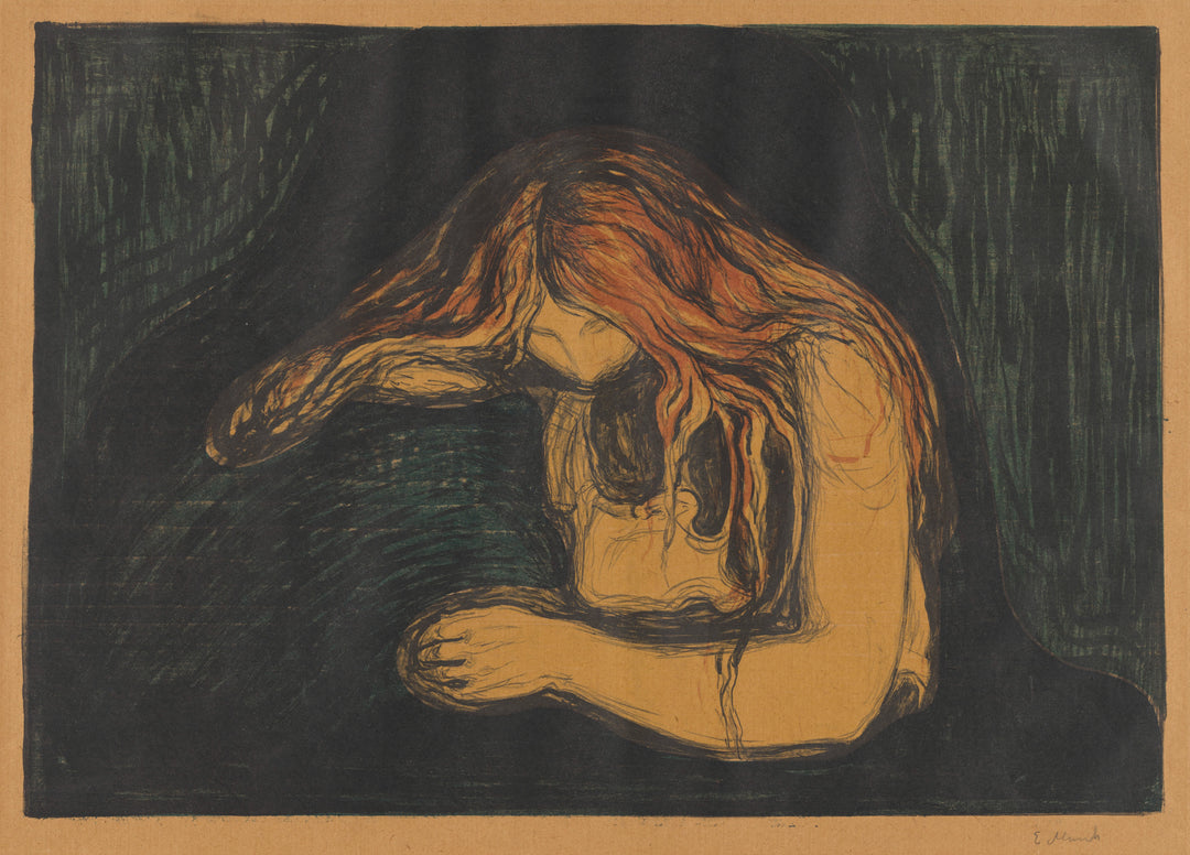 Love and Pain by Edvard Munch
