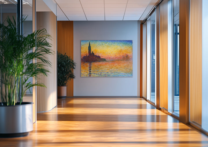 Crepúsculo en Venecia - Monet