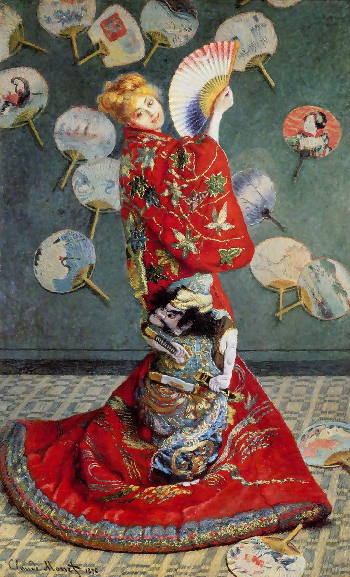 La japonesa (Camille Monet vestida de japonesa) - Monet