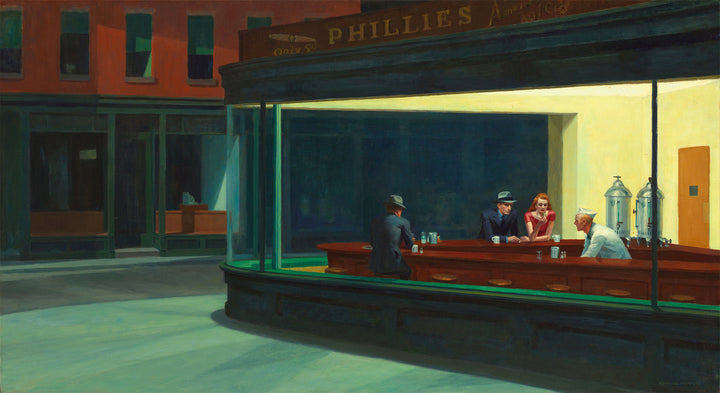 Los noctámbulos - Edward Hopper