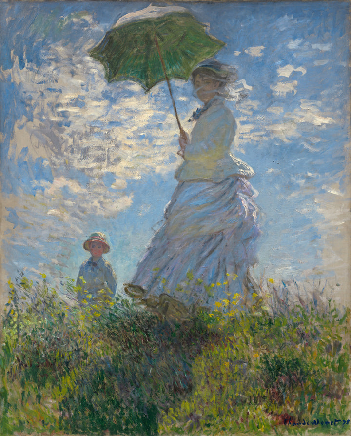 Woman with a Parasol - Monet