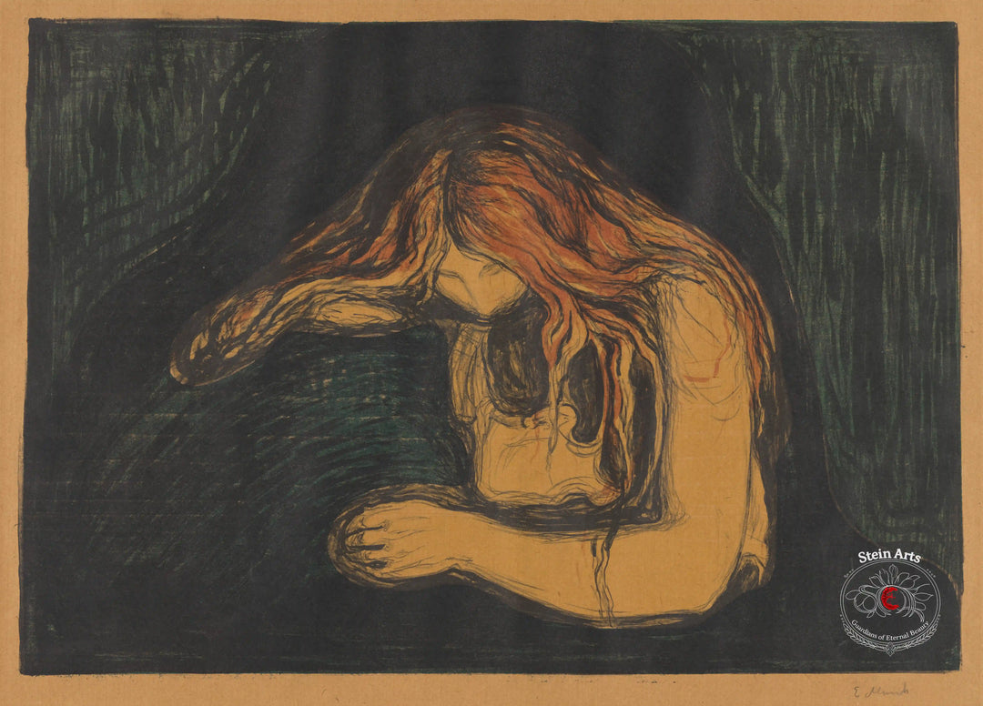 Love and Pain by Edvard Munch
