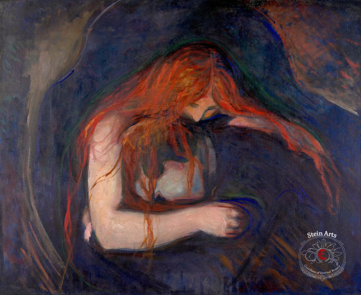 Love and Pain by Edvard Munch