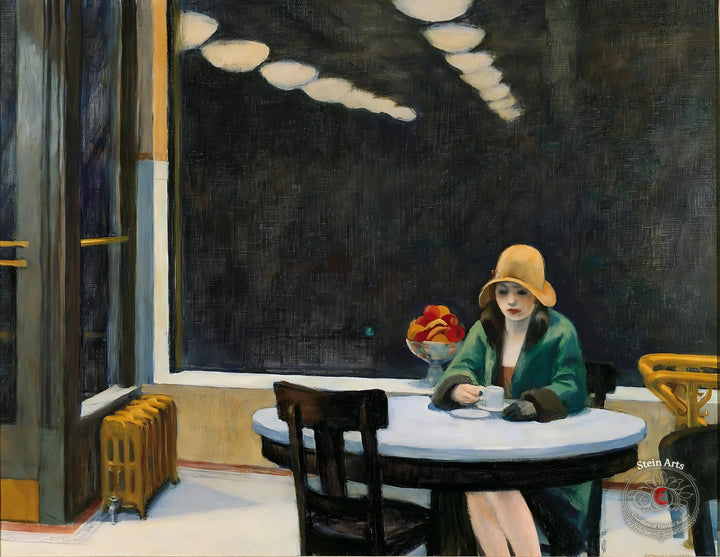 Automat by Edward Hopper 