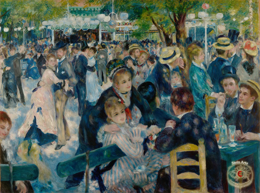 Baile en el Moulin de la Galette, Renoir