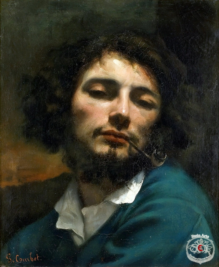 The Man with the Pipe by Gustave Courbet