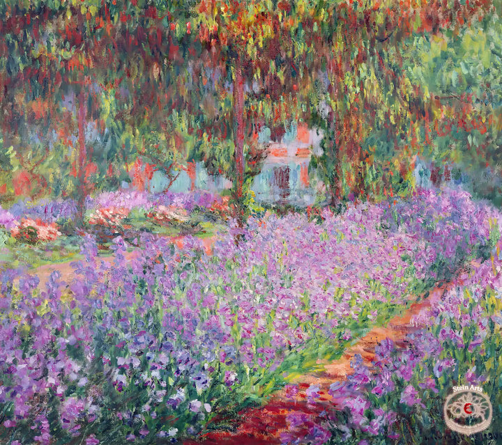 El jardín del artista en Giverny, Monet