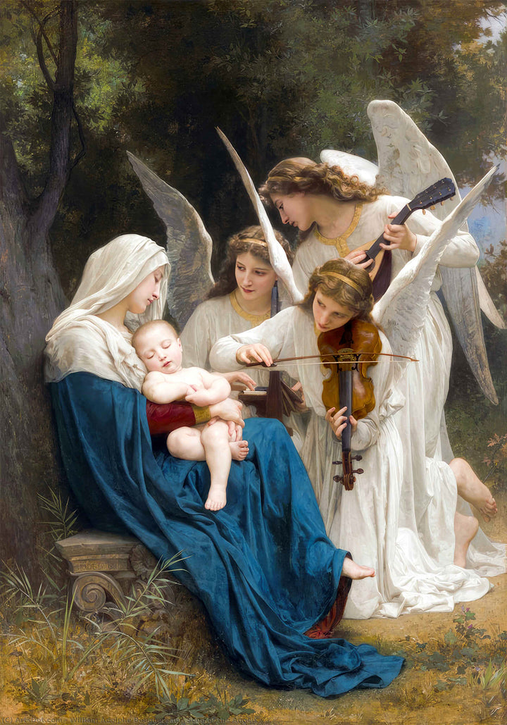 La canción de los ángeles - Bouguereau