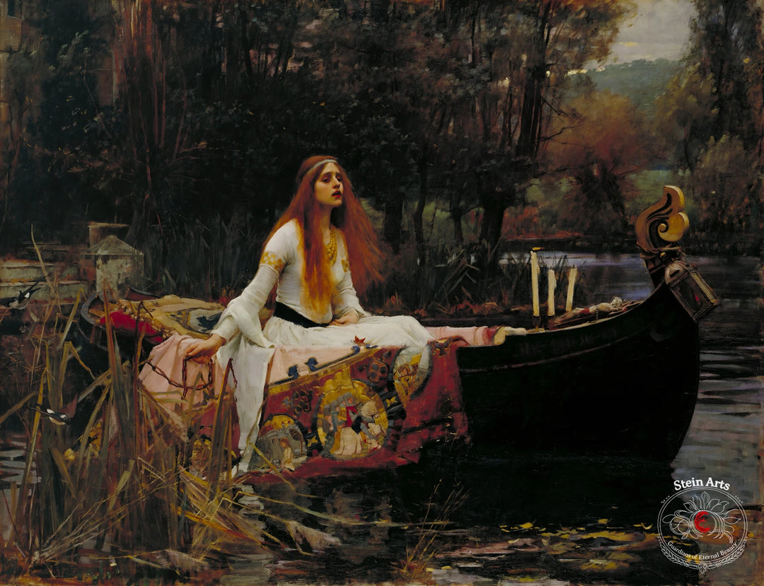 La dama de Shalott, Waterhouse