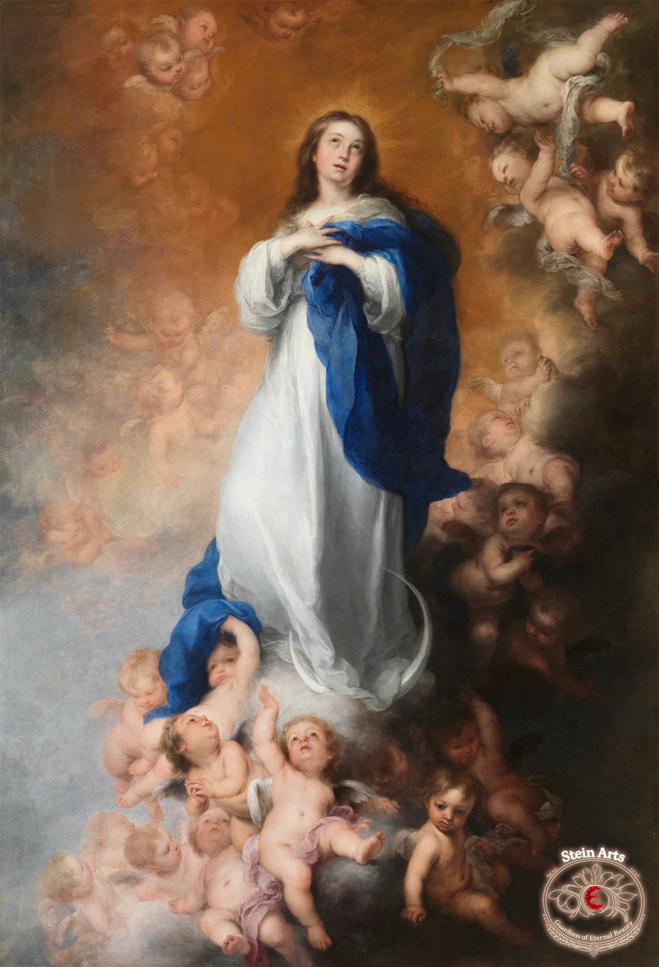 The Immaculate Conception of the Venerables, Murillo, oil painting ...