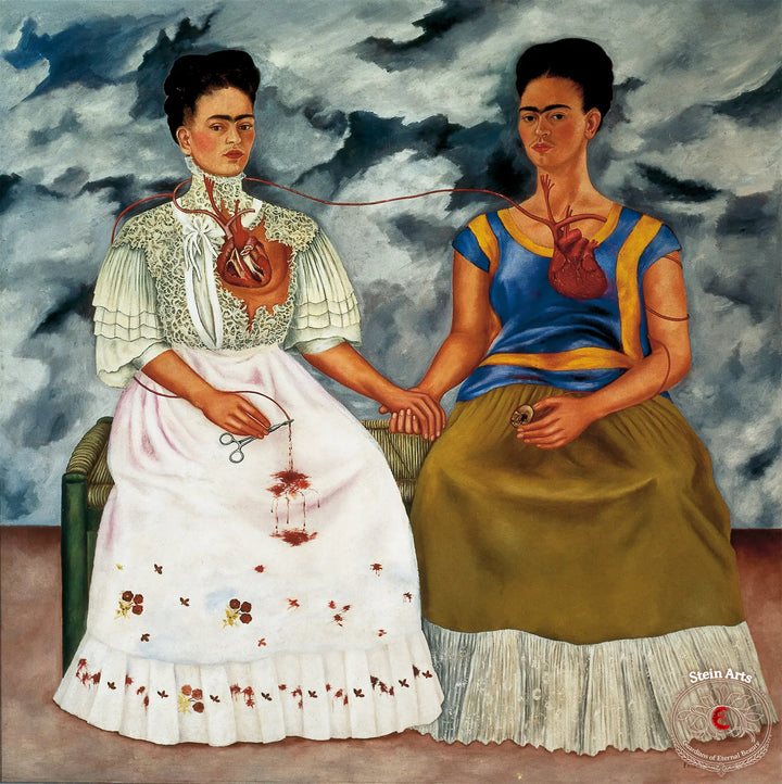 The Two Fridas by Frida Kahlo