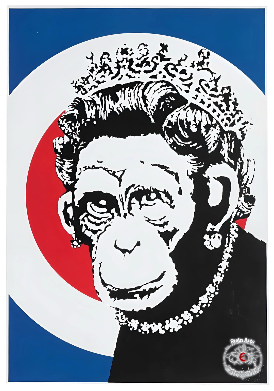 Monkey Queen by Banksy