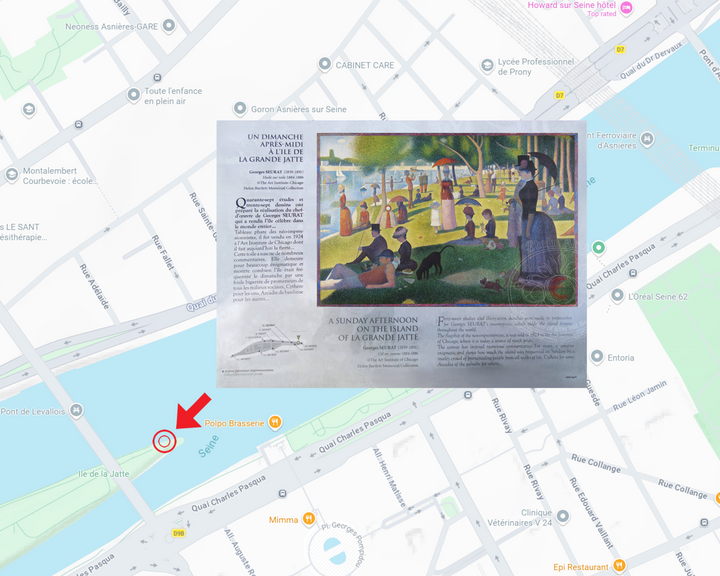 A Sunday Afternoon on the Island of La Grande Jatte by Georges Seurat