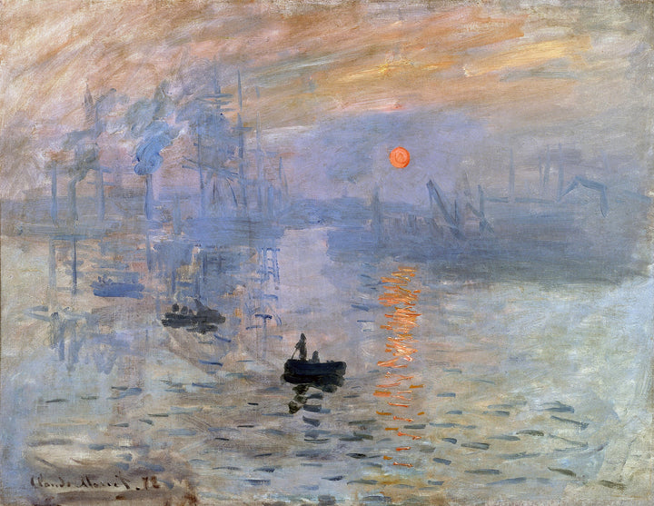 Impresión, sol naciente - Monet