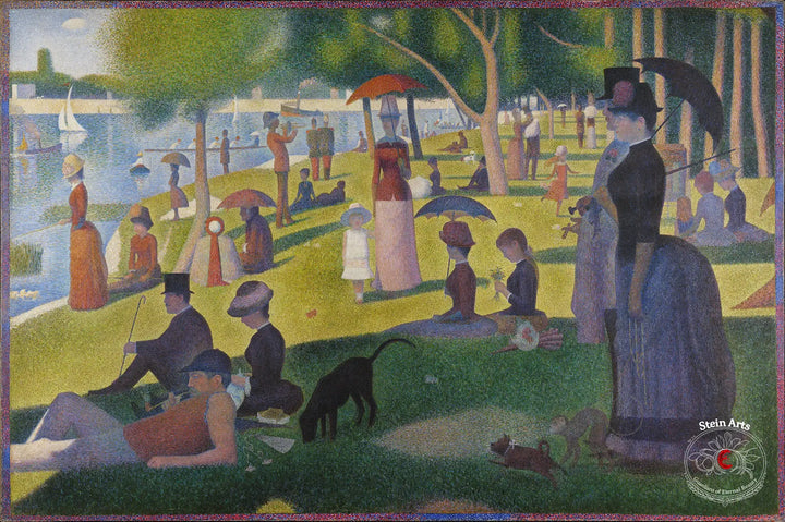 A Sunday Afternoon on the Island of La Grande Jatte by Georges Seurat