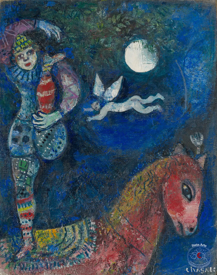 The Circus Rider by Chagall