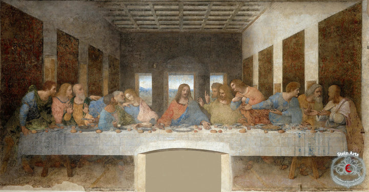 The Last Supper by Leonardo da Vinci 