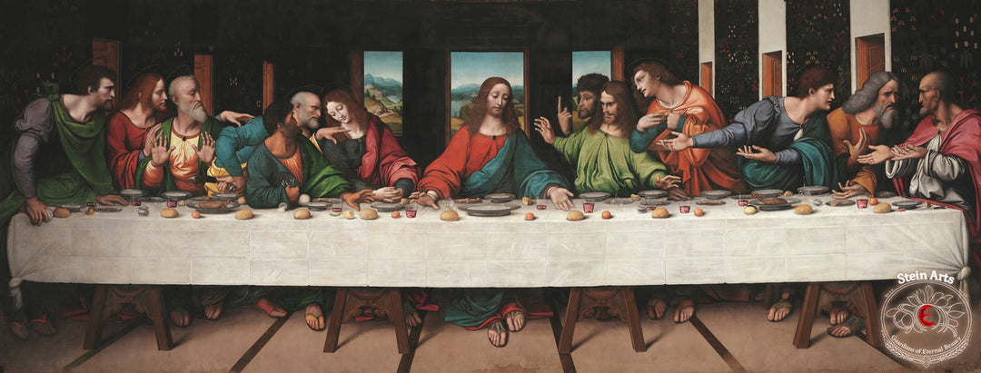 The Last Supper by Leonardo da Vinci 
